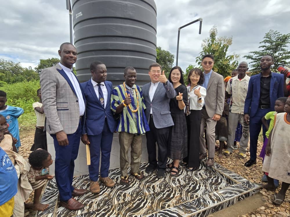 #5 Mangoase Borehole Ceremony Donated by Ulsan DongSung Church of UlSan Presbytery on 9/9 2024