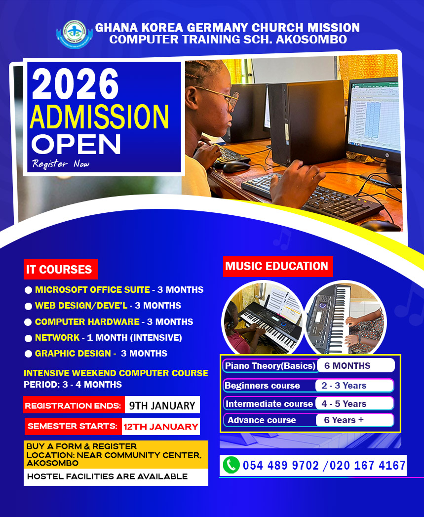2026 ICT and Music Education Courses - First Semester